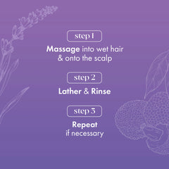 Lavender & Lychee Scalp Moisturizing Shampoo